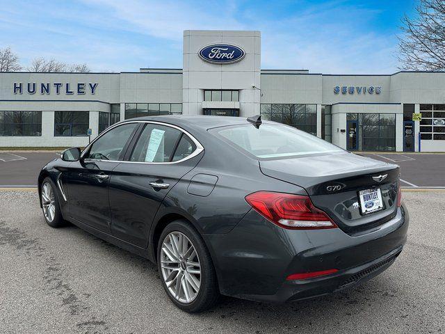 used 2021 Genesis G70 car, priced at $22,333