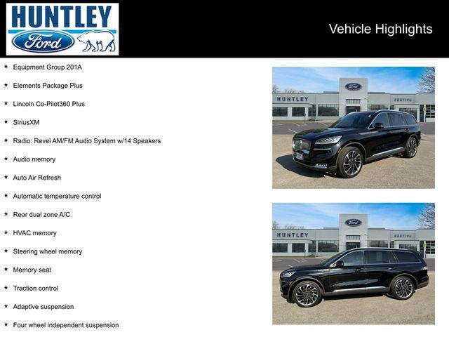 used 2021 Lincoln Aviator car, priced at $41,888