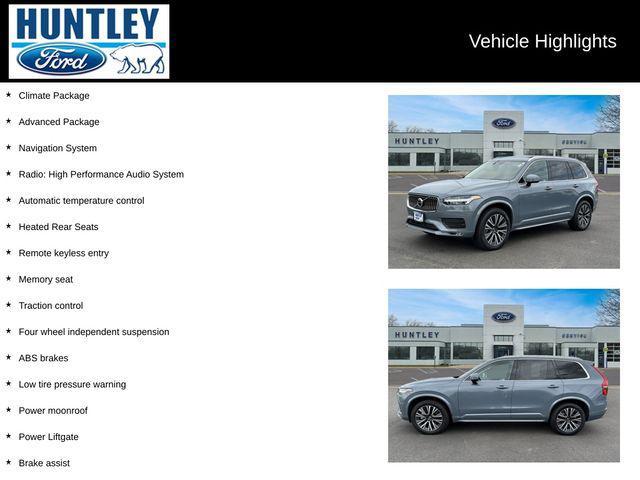 used 2021 Volvo XC90 car, priced at $37,377