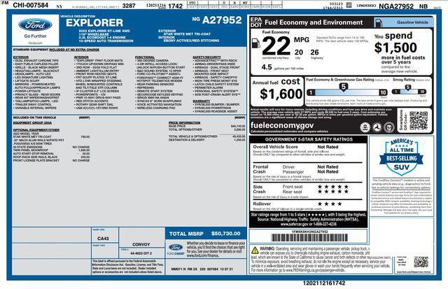 used 2022 Ford Explorer car, priced at $31,888