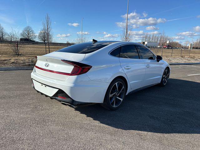 used 2021 Hyundai Sonata car, priced at $16,972