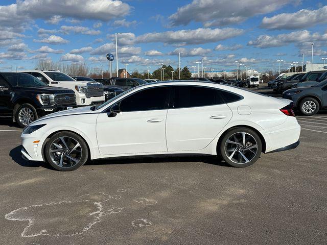 used 2021 Hyundai Sonata car, priced at $16,972