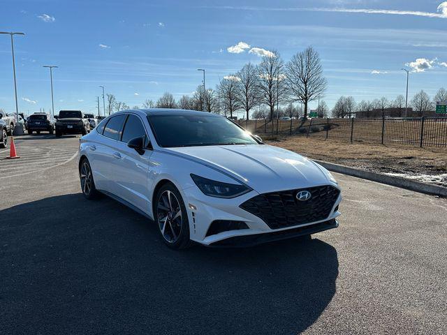 used 2021 Hyundai Sonata car, priced at $16,972