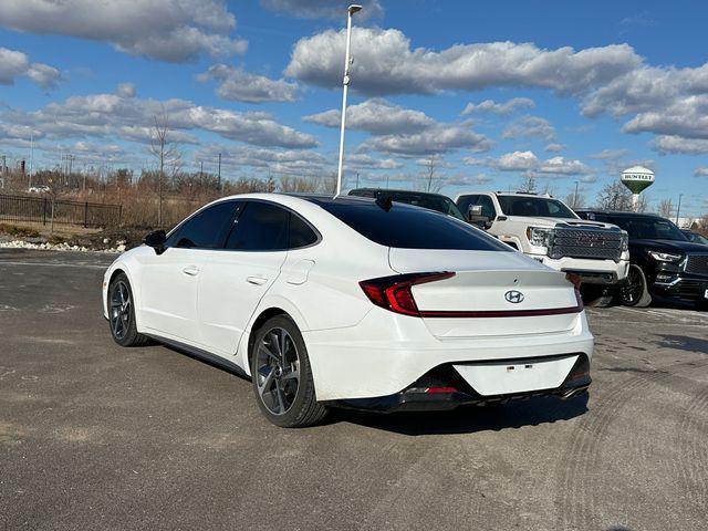 used 2021 Hyundai Sonata car, priced at $16,972