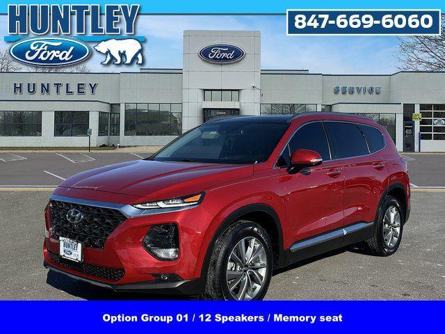 used 2019 Hyundai Santa Fe car, priced at $16,572