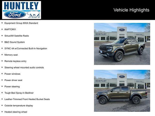 used 2024 Ford Ranger car, priced at $56,372