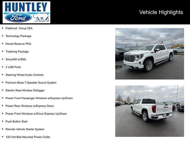 used 2023 GMC Sierra 1500 car, priced at $58,888