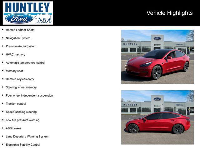 used 2023 Tesla Model 3 car, priced at $29,972