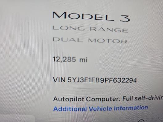 used 2023 Tesla Model 3 car, priced at $29,972