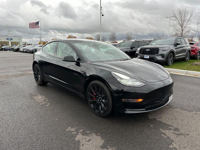 used 2023 Tesla Model 3 car, priced at $33,933