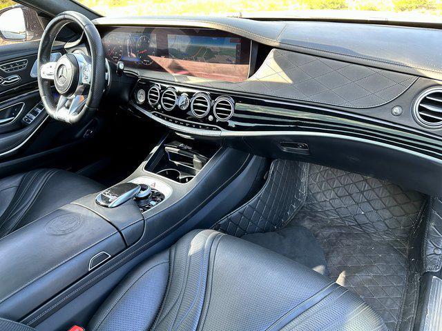 used 2018 Mercedes-Benz AMG S 63 car, priced at $49,888