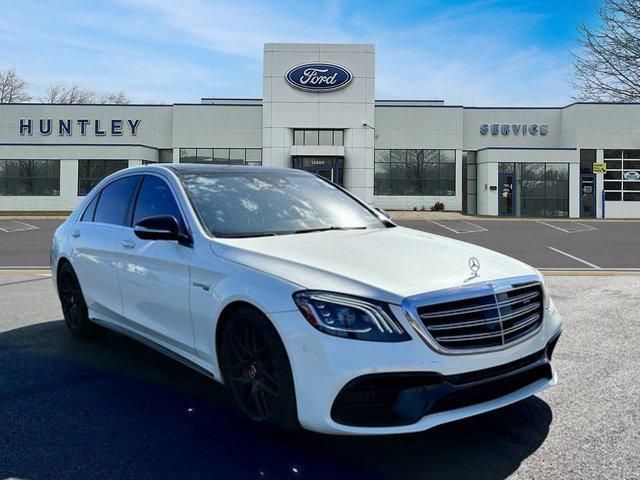 used 2018 Mercedes-Benz AMG S 63 car, priced at $49,888