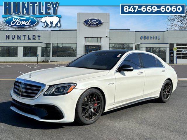 used 2018 Mercedes-Benz AMG S 63 car, priced at $51,972