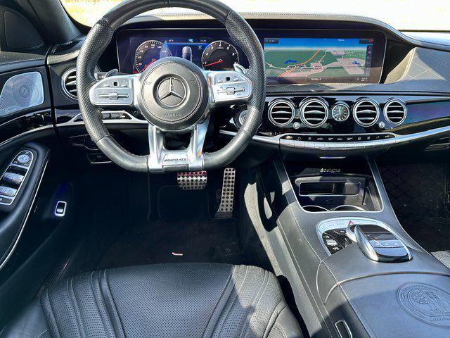 used 2018 Mercedes-Benz AMG S 63 car, priced at $49,888