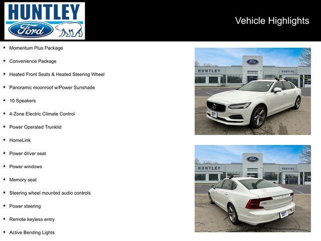 used 2018 Volvo S90 car, priced at $10,272