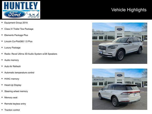 used 2023 Lincoln Aviator car, priced at $44,888