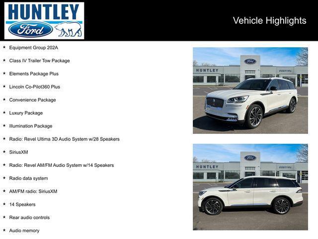 used 2021 Lincoln Aviator car, priced at $39,939