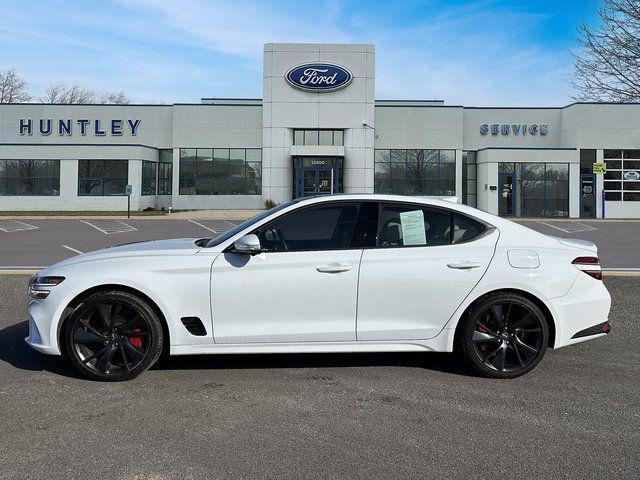 used 2022 Genesis G70 car, priced at $32,888