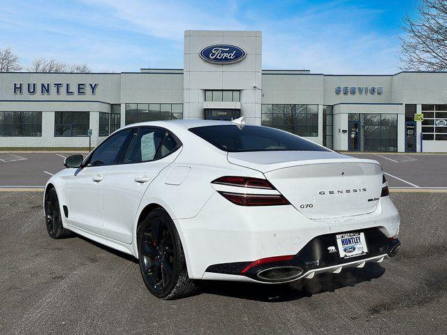 used 2022 Genesis G70 car, priced at $32,888