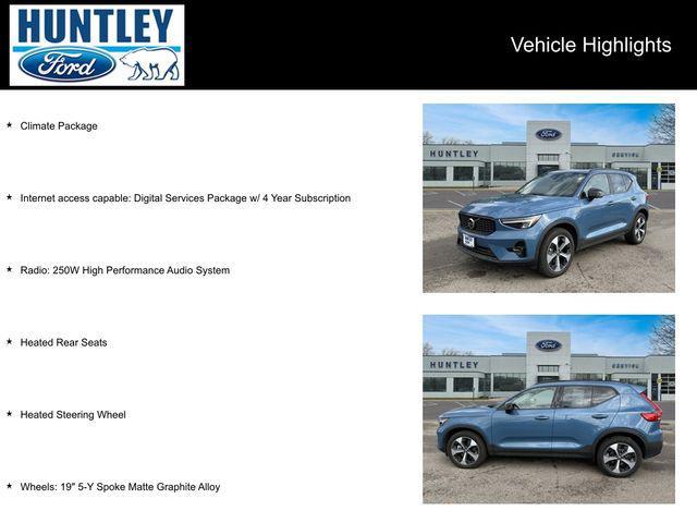 used 2024 Volvo XC40 car, priced at $30,930