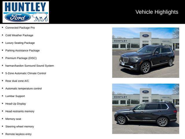 used 2021 BMW X7 car, priced at $42,372