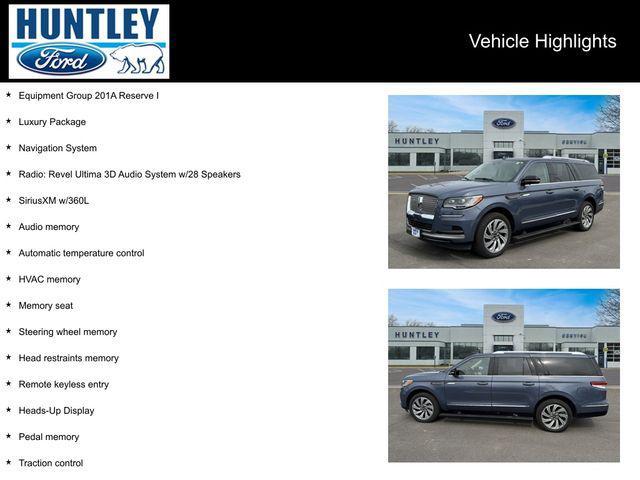 used 2023 Lincoln Navigator car, priced at $68,888