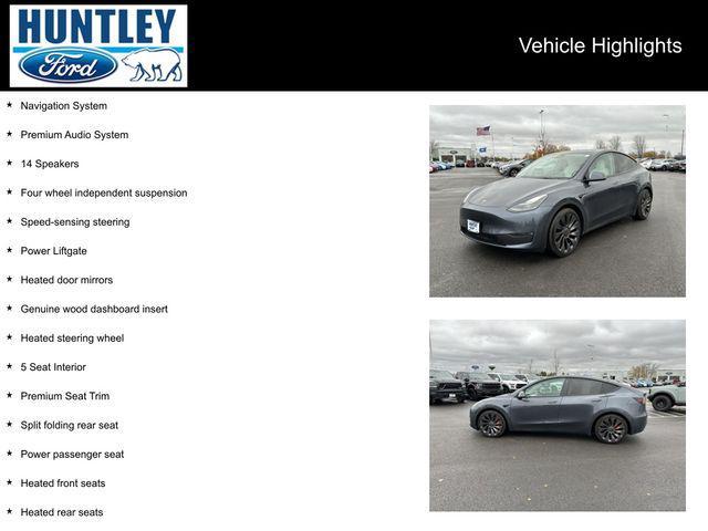 used 2022 Tesla Model Y car, priced at $33,933