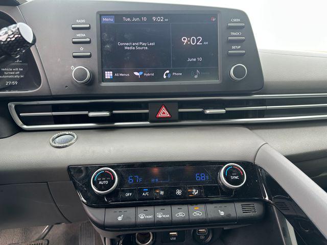 used 2022 Hyundai ELANTRA HEV car, priced at $17,572