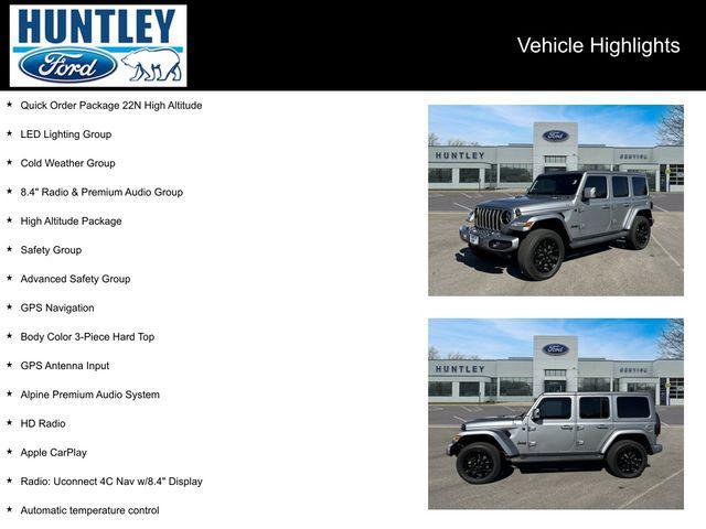 used 2021 Jeep Wrangler Unlimited car, priced at $36,222