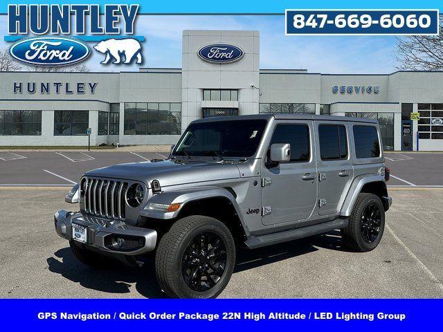 used 2021 Jeep Wrangler Unlimited car, priced at $36,222