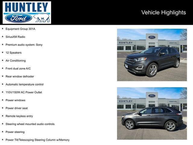 used 2018 Ford Edge car, priced at $15,996