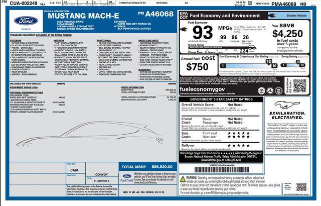 used 2023 Ford Mustang Mach-E car, priced at $32,932