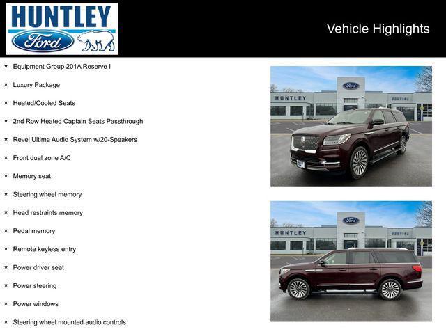 used 2021 Lincoln Navigator car, priced at $44,872