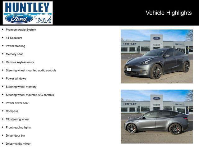 used 2023 Tesla Model Y car, priced at $35,935