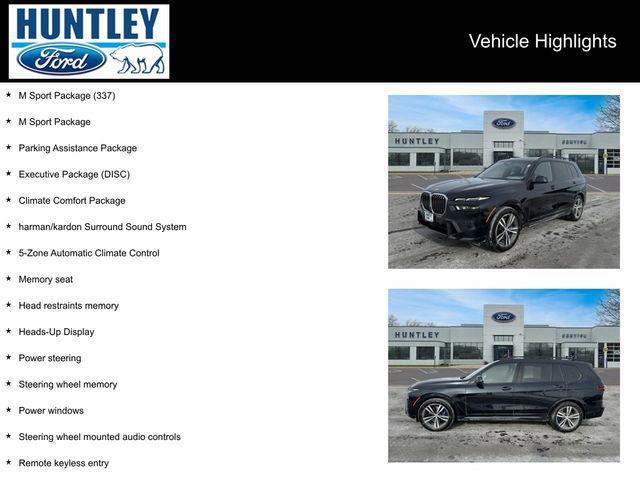 used 2023 BMW X7 car, priced at $59,888