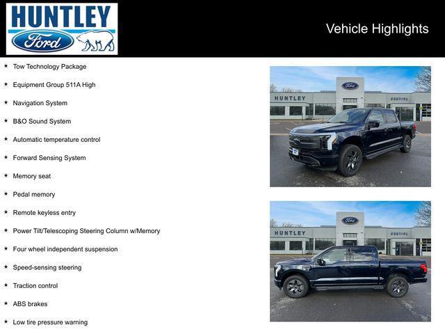 used 2023 Ford F-150 Lightning car, priced at $41,772