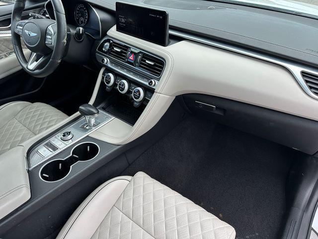 used 2023 Genesis G70 car, priced at $34,881