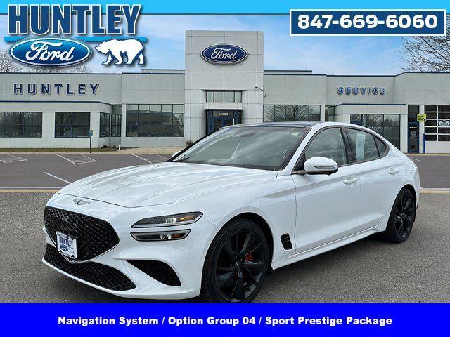 used 2023 Genesis G70 car, priced at $34,881