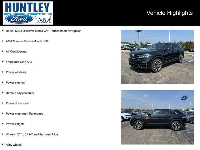 used 2022 Volkswagen Atlas Cross Sport car, priced at $29,888