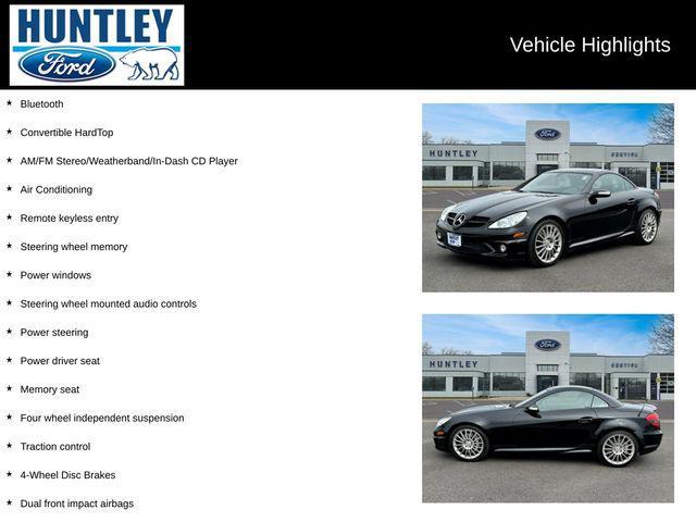 used 2006 Mercedes-Benz SLK-Class car, priced at $20,772