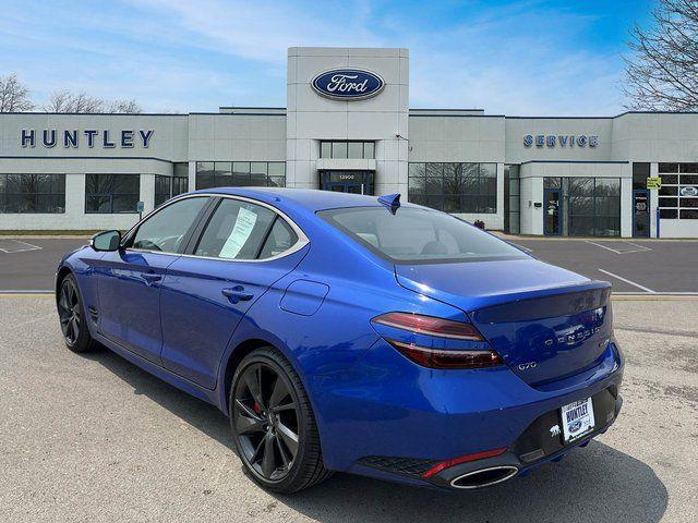 used 2022 Genesis G70 car, priced at $29,888
