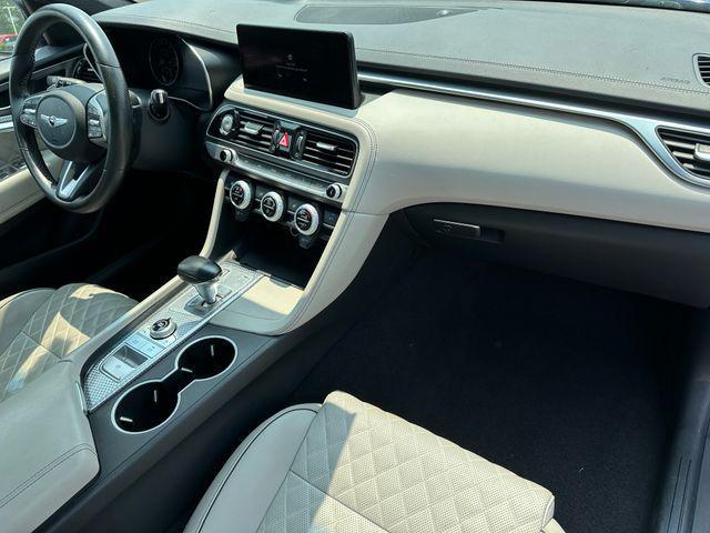 used 2022 Genesis G70 car, priced at $29,888
