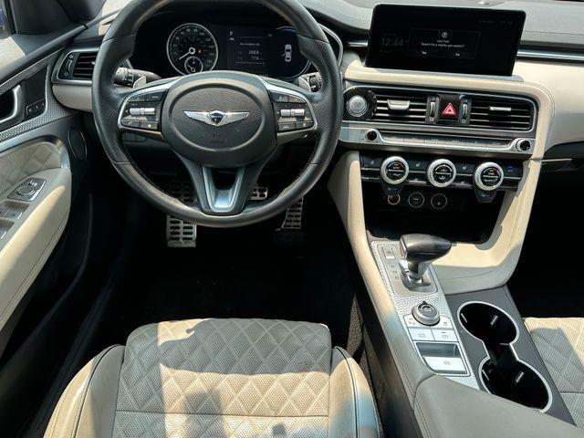used 2022 Genesis G70 car, priced at $29,888