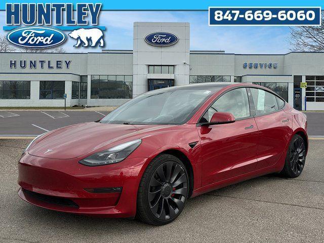 used 2021 Tesla Model 3 car, priced at $28,888