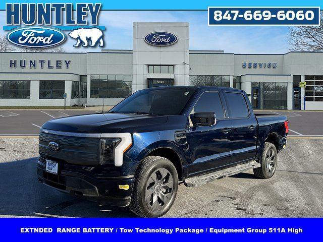 used 2022 Ford F-150 Lightning car, priced at $39,372