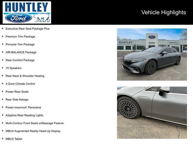 used 2023 Mercedes-Benz EQS 580 car, priced at $55,333