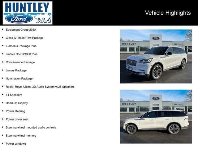 used 2020 Lincoln Aviator car, priced at $34,934