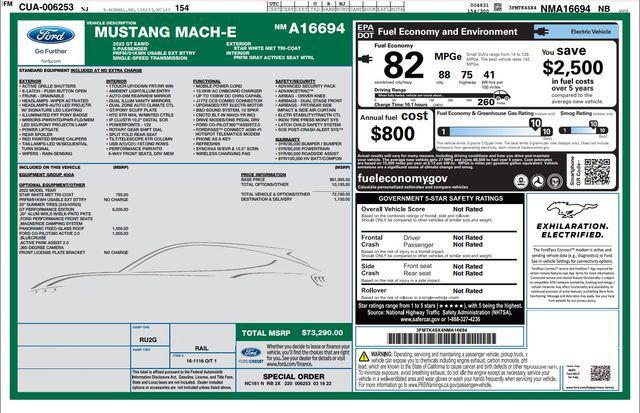 used 2022 Ford Mustang Mach-E car, priced at $30,472