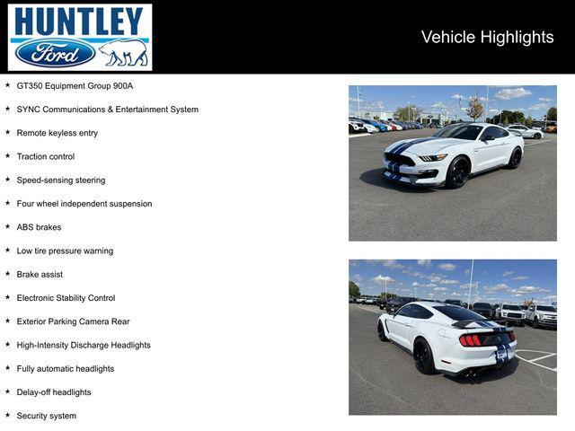 used 2017 Ford Shelby GT350 car, priced at $51,888