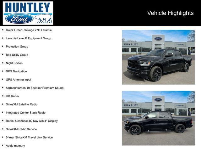 used 2021 Ram 1500 car, priced at $37,777